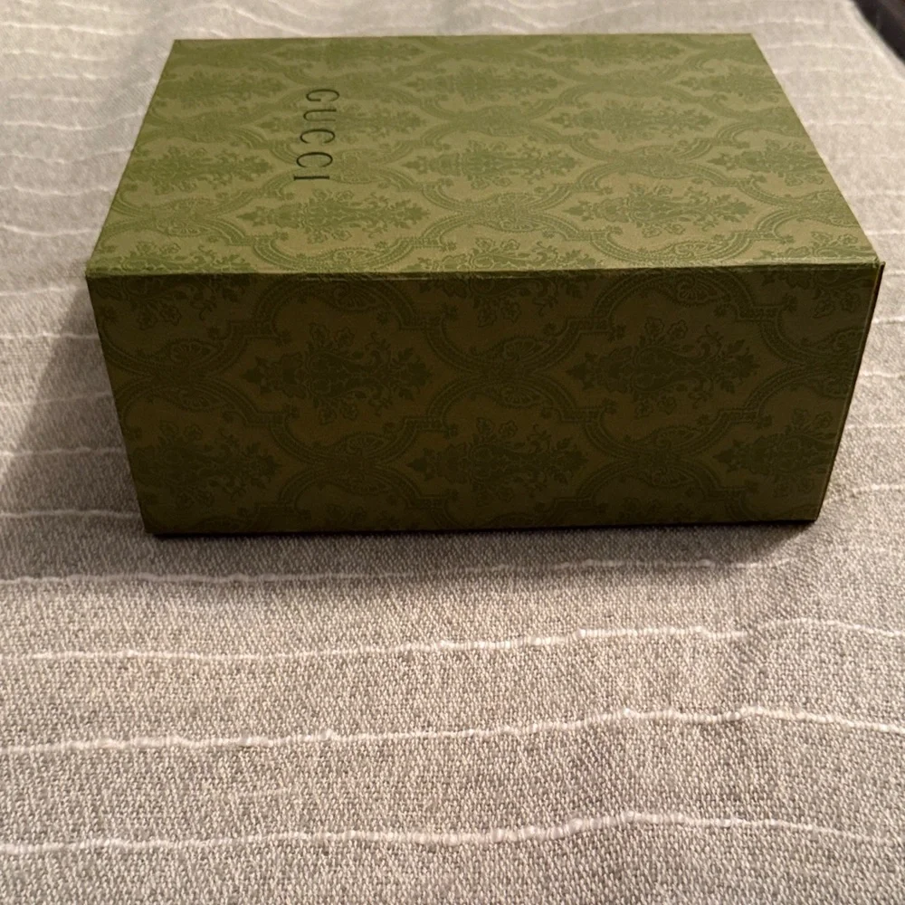 Gucci authentic Olive Green Decorative Box